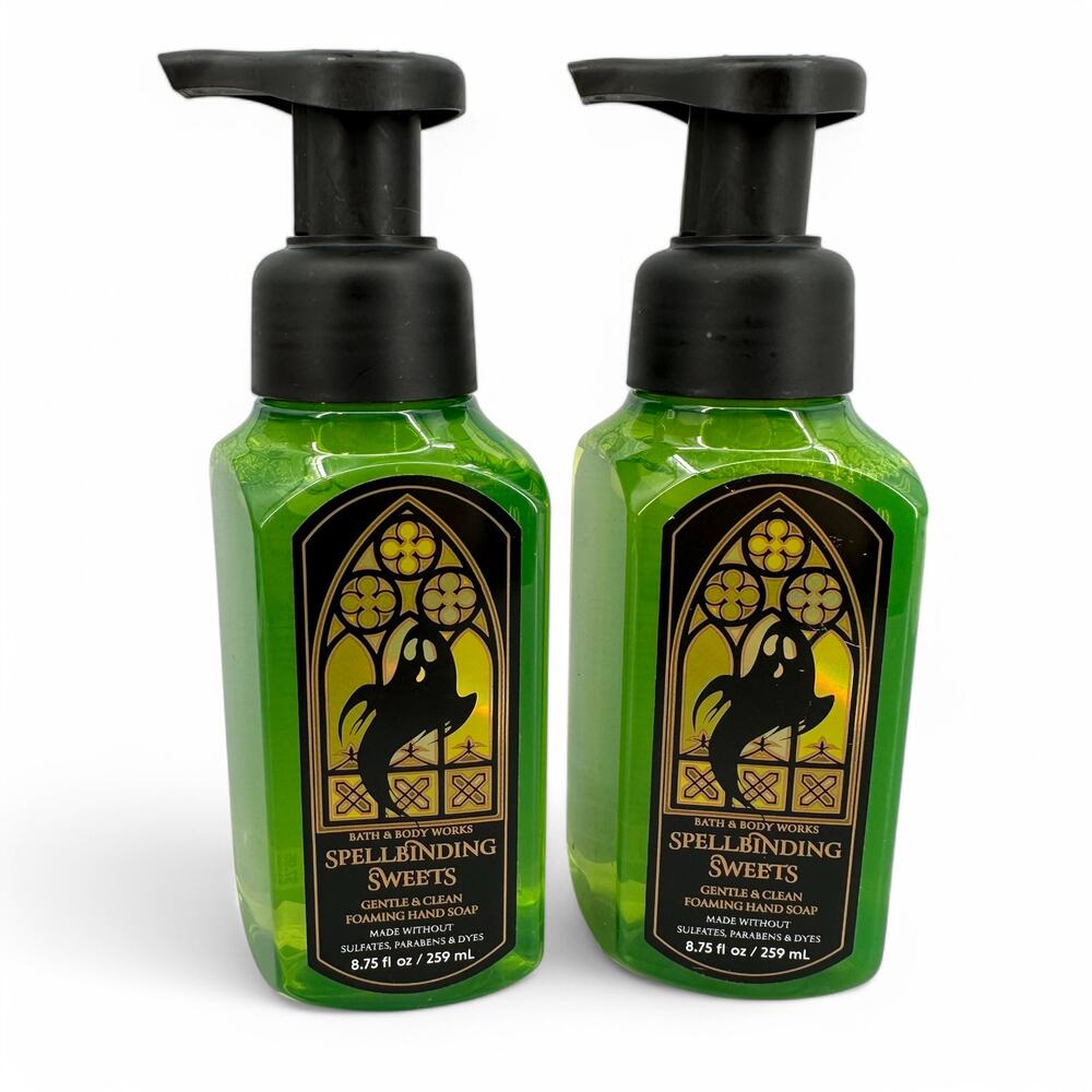 Spellbinding Sweets Gentle Foaming Hand Soap Bath and Body Works 8.75oz Lot of 2